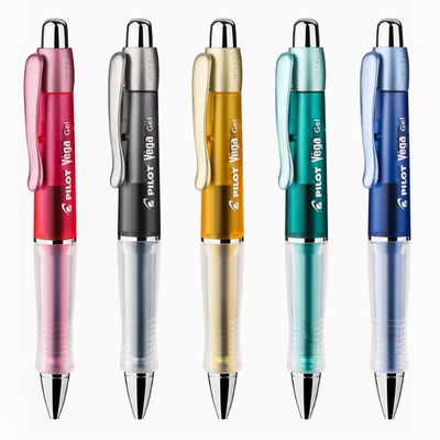 日本百乐学生考试用中性Vega系签字笔BL-415V啫喱笔0.7mm