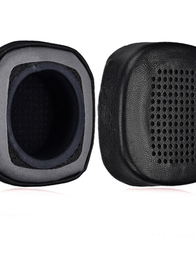 乾音适用IKF复古R2耳机耳垫套罩黑白咖啡灰色蛋白PU皮羊皮慢回弹