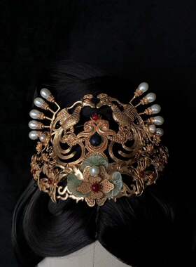 珠翠玉锦敦煌供养人汉服古风
