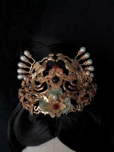 珠翠玉锦敦煌供养人汉服古风