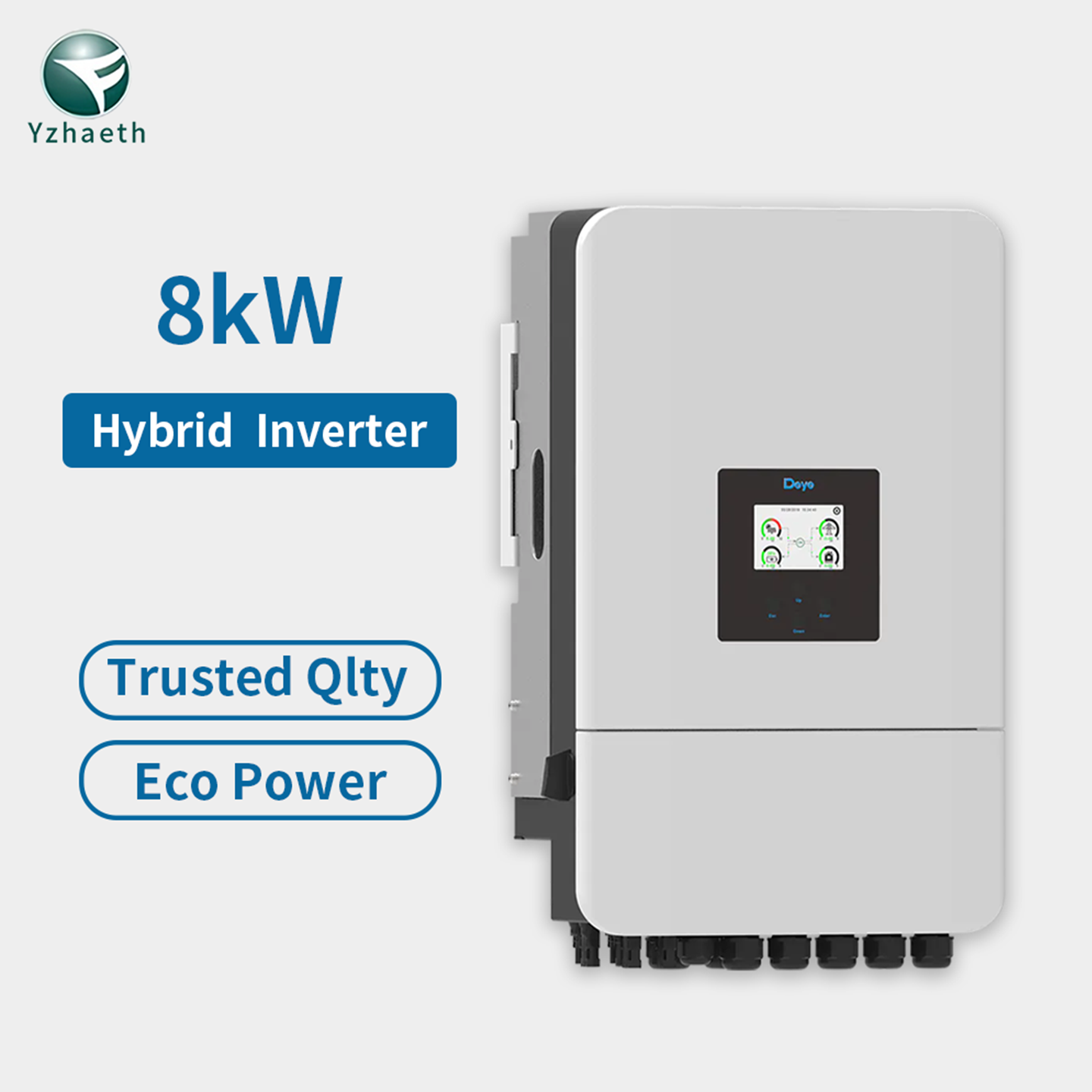 DeSUN-8K-SG01LP1-EU 低频纯正弦波 WiFi & 4G 单相 5kw 6kw 8kw