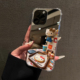 卡通M记麦当劳KT凯蒂猫适用iPhone17pro镜面15promax简约14Pro苹果16手机壳xsmax创意13女7软8plus镜子12公仔