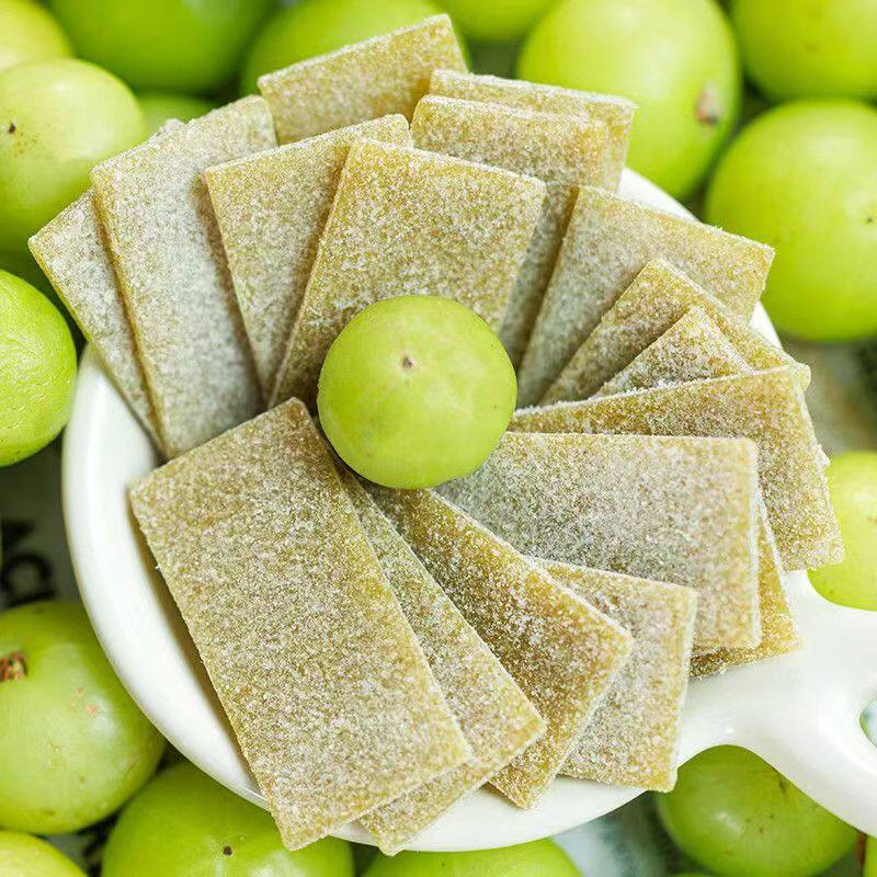 油柑梅片无核梅片即食青梅片酸甜解腻话梅片休闲追剧零食包邮5斤