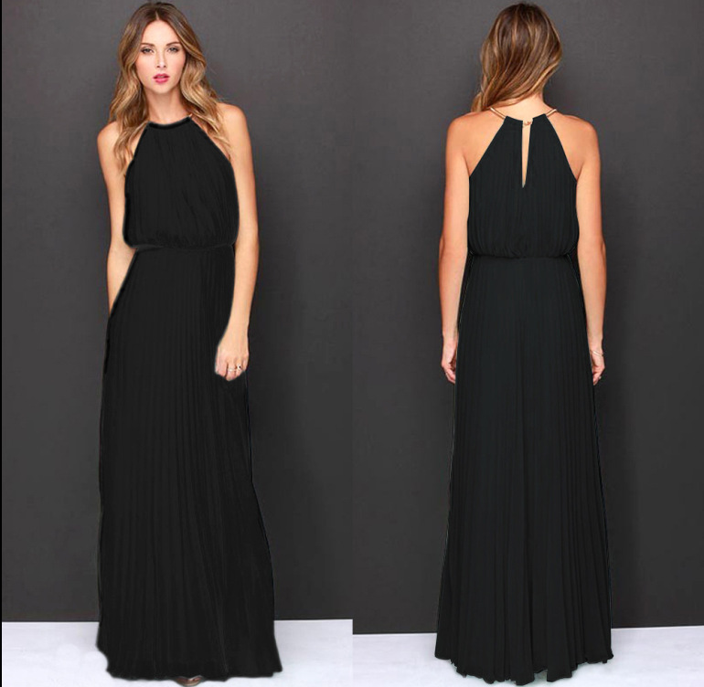 party women long dresses Clothes 2015 summer Maxi Dress Pink