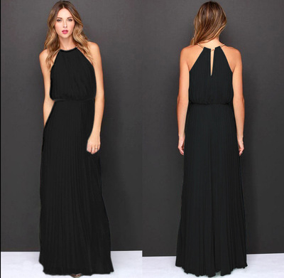 party women long dresses Clothes 2015 summer Maxi Dress Pink