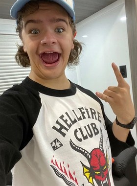 Hellfire Club Stranger things 4奇物怪语欧美创意短袖男女T恤