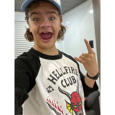 Hellfire Club Stranger things 4奇物怪语欧美创意短袖男女T恤