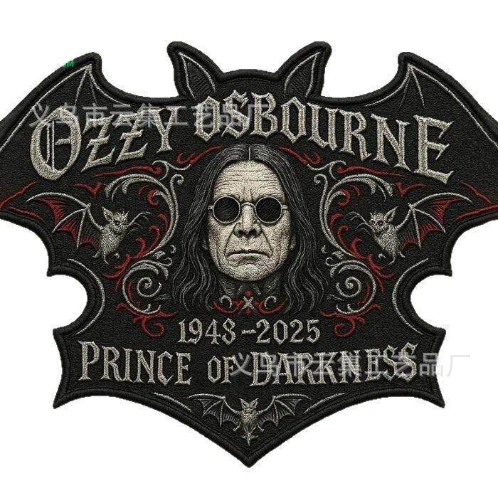 跨境新款 Ozzy Osbourne Prince Of Darkness Memorial Patch