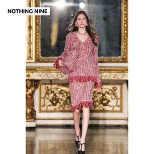 回溯限量发售法国scop面料套装 雾季 NINE米兰秀款 NOTHING