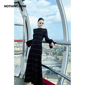 星夜序曲针织连衣裙 NOTHING NINE 衬裙