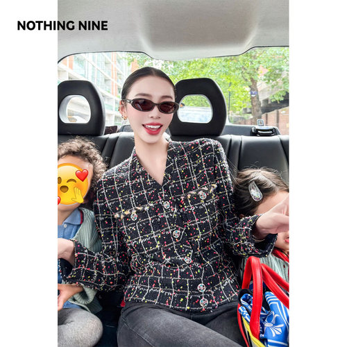 NOTHING NINE 比索星辰英国进口lindon面料外套
