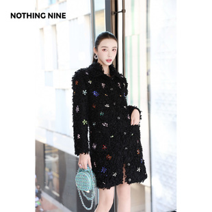 外套 普勒斯星脉水钻长款 NOTHING NINE