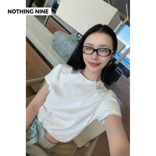 NOTHING NINE 悦动轻氧休闲运动套装短袖上衣/长裤