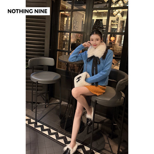 NOTHING NINE  布拉格清晨针织套装上衣/半裙