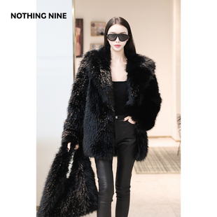 手提包 萨维尔超厚实环保皮草外套 NOTHING NINE