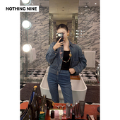NOTHING NINE 西区狂想N字口袋水洗牛仔外套