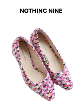 NOTHING NINE 米兰秀款 雾季回溯限量发售法国scop面料高跟鞋