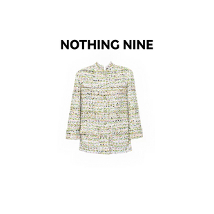 NOTHING NINE 阿尔芒限量法国进口scop粗花呢外套