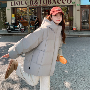 现货 2025冬季新品 短款棉服外套 137-8025-P165-控258图片