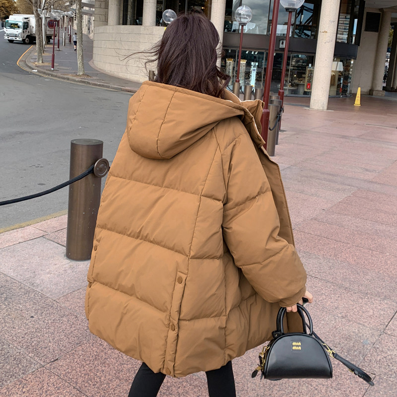 现货2025冬季新品中长款棉服外套137-8016-P175-控268,女装棉衣/棉服,浙宝137