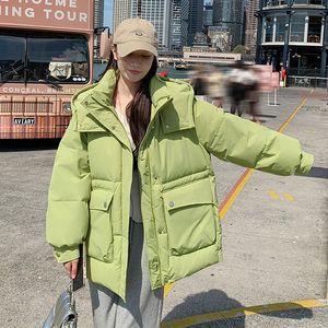 现货 2025冬季新品 短款棉服外套 137-8002-P165-控258图片