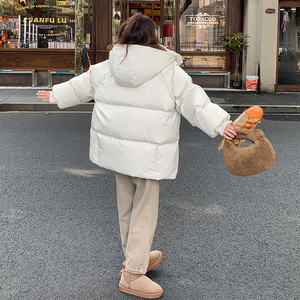 现货 2025冬季新品 短款棉服外套 137-8009-P165-控258图片