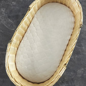 婴儿摇篮床垫椭圆形提篮垫婴儿推车睡篮护脊睡板天然椰棕床垫定制