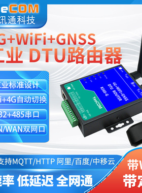 yeecom工业4g路由器GPS定位wifi无线网口485串口232透传热点mqtts