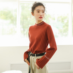 Korean version of autumn and winter new bottoming sweater women's long sleeve Korean sweater