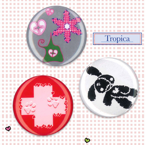 TROPICA Bookmarks Badges 徽章吧唧