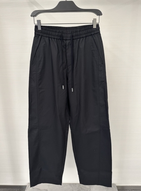 26春夏CAVALLI CLASS男裤个性裁剪后兜经典字母logo刺绣休闲裤