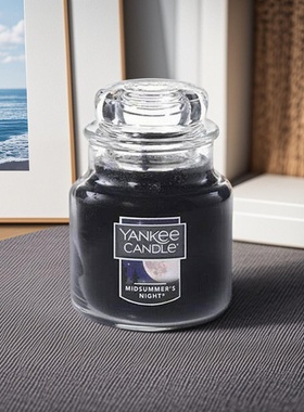 美国进口yankee扬杨洋基优典玻璃小瓶香薰蜡烛104g节日礼物亲友