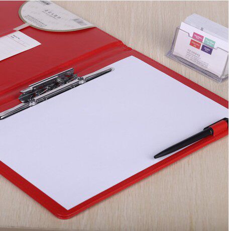 毅力达签约本皮质文件夹