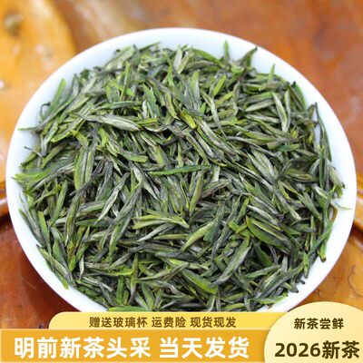 茶叶绿茶五峰毛尖雨花A贡芽头采