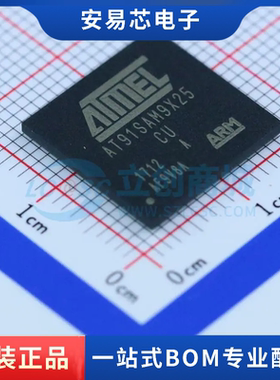 AT91SAM9X25-CU封装BGA-217 单片机(MCU/MPU/SOC) 全新原装
