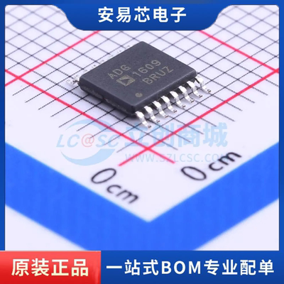 ADG1609BRUZ-REEL7 封装TSSOP-16 模拟开关/多路复用器 全新原装