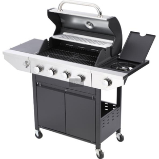 家用烧烤炉室外烧烤架庭院烧烤台美式烤肉炉不锈钢燃气烤炉