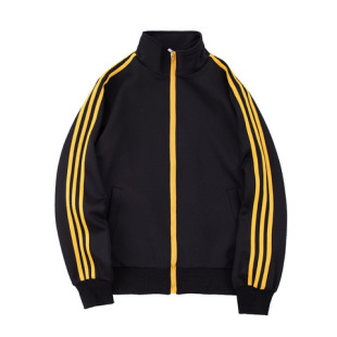 棒球服外套休闲校服情侣三条杠潮牌跨境运动2026春秋ins男女