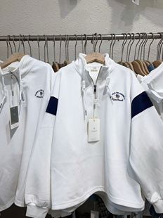 春装新款微笑天地女孩大童青少年装宽松针织长袖拉链立领T恤卫衣