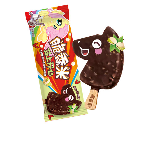 新品2支脆香米马上开心雪糕
