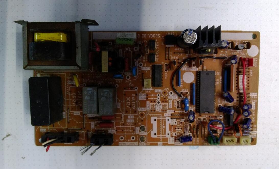 适用三菱电机空调配件主板电脑板外机板SE00A102B DE76A423G04