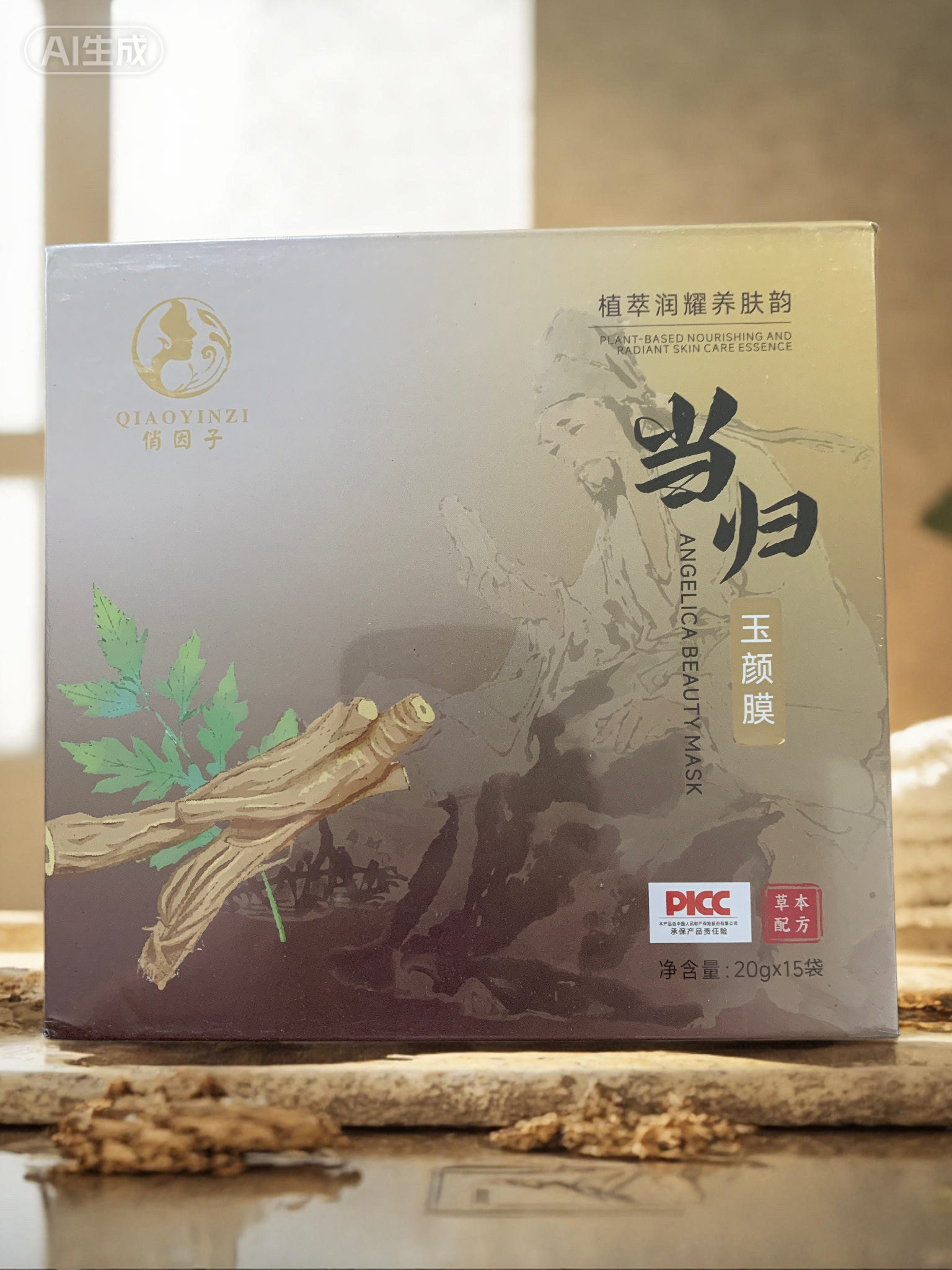 俏因子当归玉颜膜