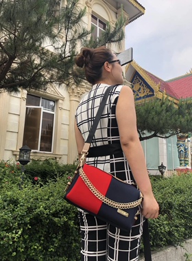 圣梵伦蒂诺P4-C1189-5女式单肩包斜挎包尼龙布大容量小包枕头包