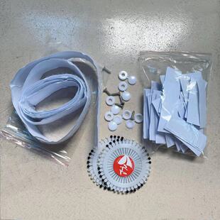 面包车隔帘魔术贴固定针丝毛面配件隔热防晒汽车隔断帘背带胶螺丝