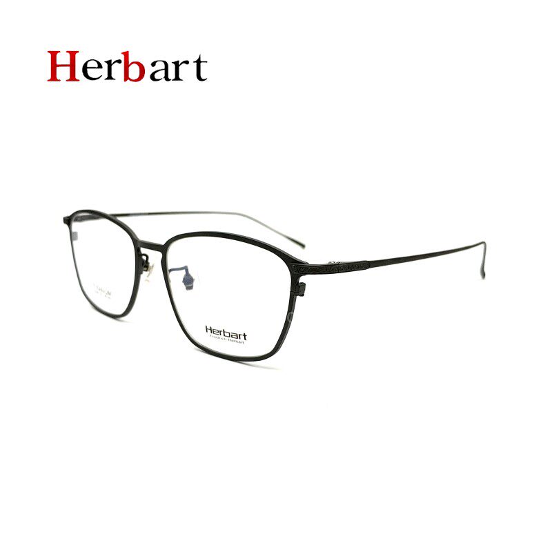 HERBART菲尔巴特纯钛眼镜框男女超轻眼镜架H057 C03 51-16-142