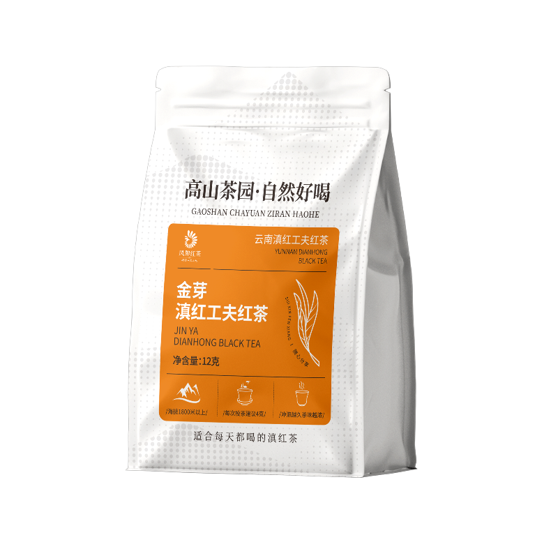 【直播抽免单，未中奖自行退款】凤牌红茶特级金芽茶试饮装12g