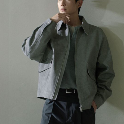 韩国正品代购Mind Bridge26春 男 宽松夹克外套M1JP2173