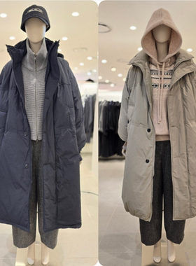 反季特价 韩国代购 STUDIO TOMBOY 24冬 女 宽松休闲鸭绒羽绒服