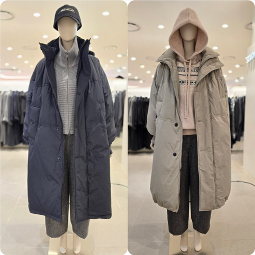 反季特价 韩国代购 STUDIO TOMBOY 24冬 女 宽松休闲鸭绒羽绒服