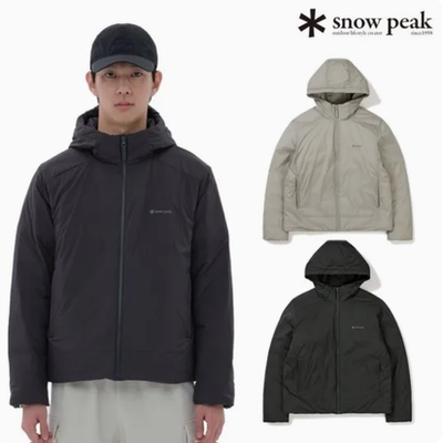 反季特价 韩国代购 snow peak雪峰 24冬 男 防水连帽鹅绒羽绒服
